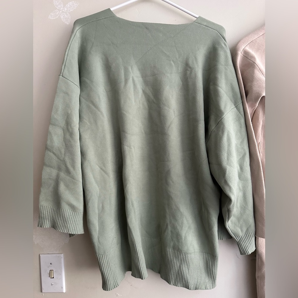 wilfred free souvenir Oversized V-neck sweater - Picture 4 of 5